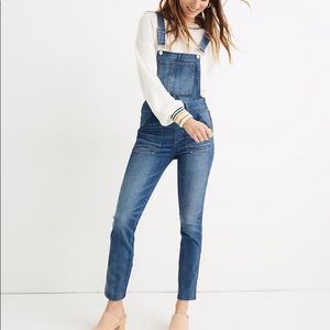 MADEWELL SKINNY OVERALLS